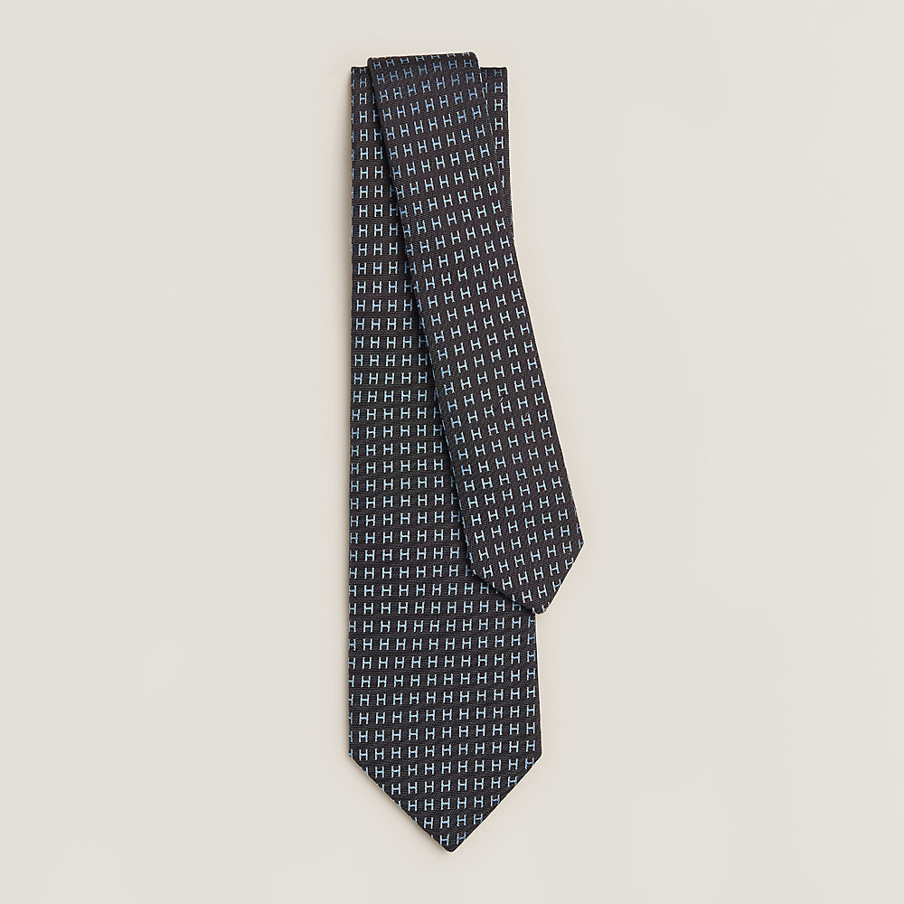 Faconnee H Bicolore tie | Hermès USA